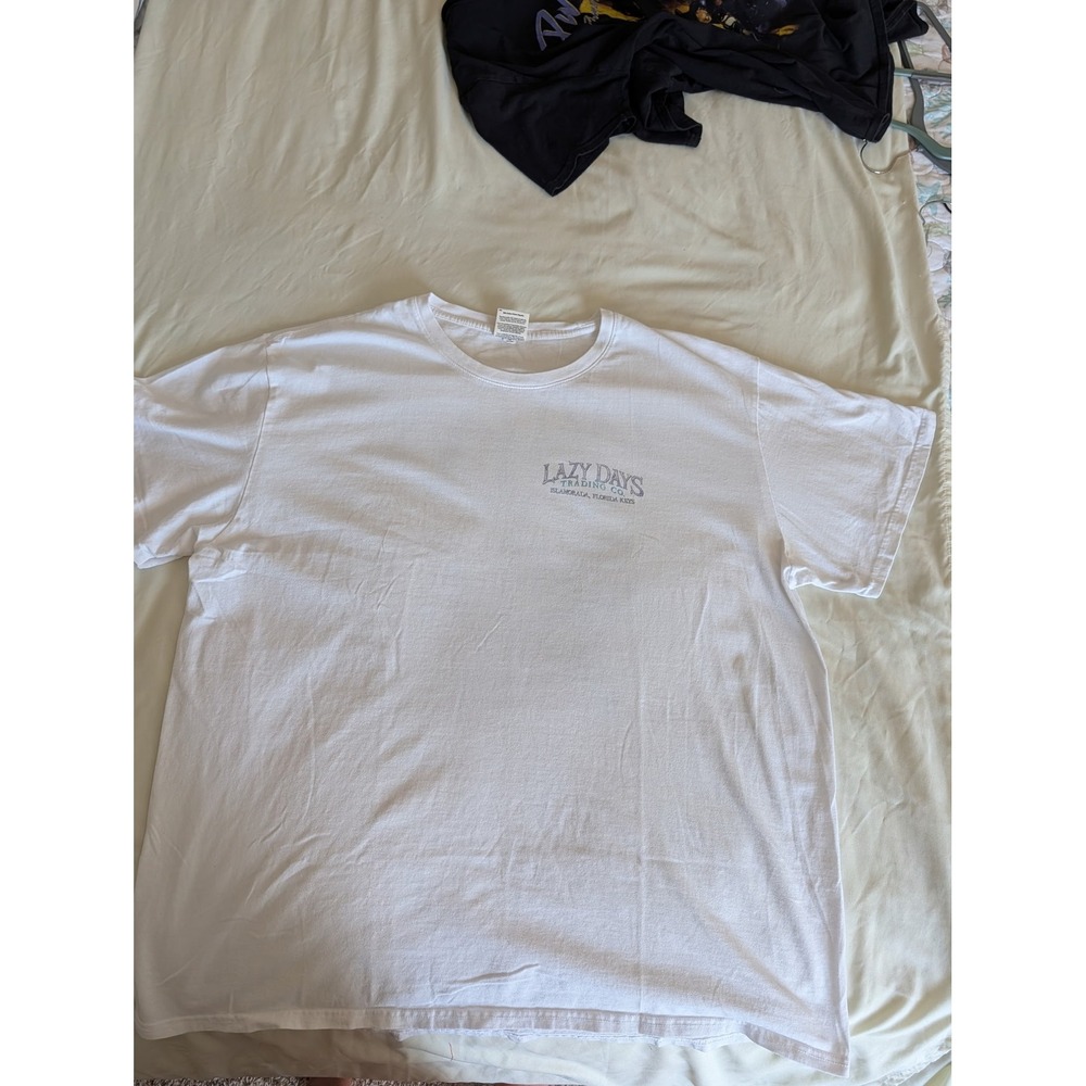 Port & Company Lazy Days Trading Co Islamorada Florida Keys‎ Graphic Tee 3XL